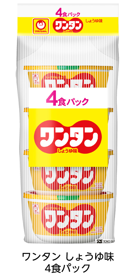 ワンタン しょうゆ味 4食パック
